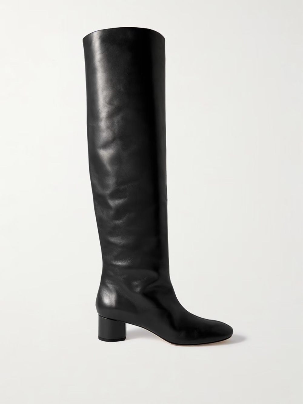 Aeyde Willa Over-the-Knee Leather Boots